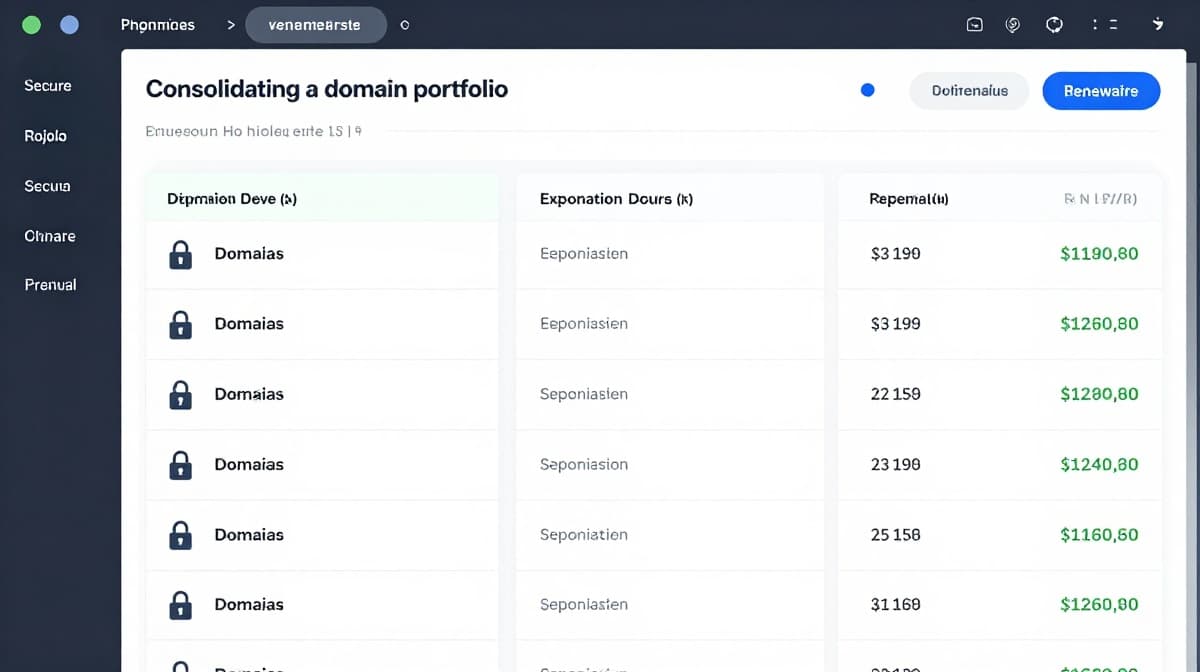 Domain Portfolio Management: Organizing, Renewing, and Securing Assets